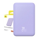 Magnetic Mini Powerbank Baseus 5000mAh 20W (ljubičasta)