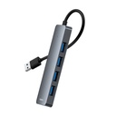 4u1 čvorište Baseus UltraJoy Lite USB-A na USB 3.0 15 cm (sivo)