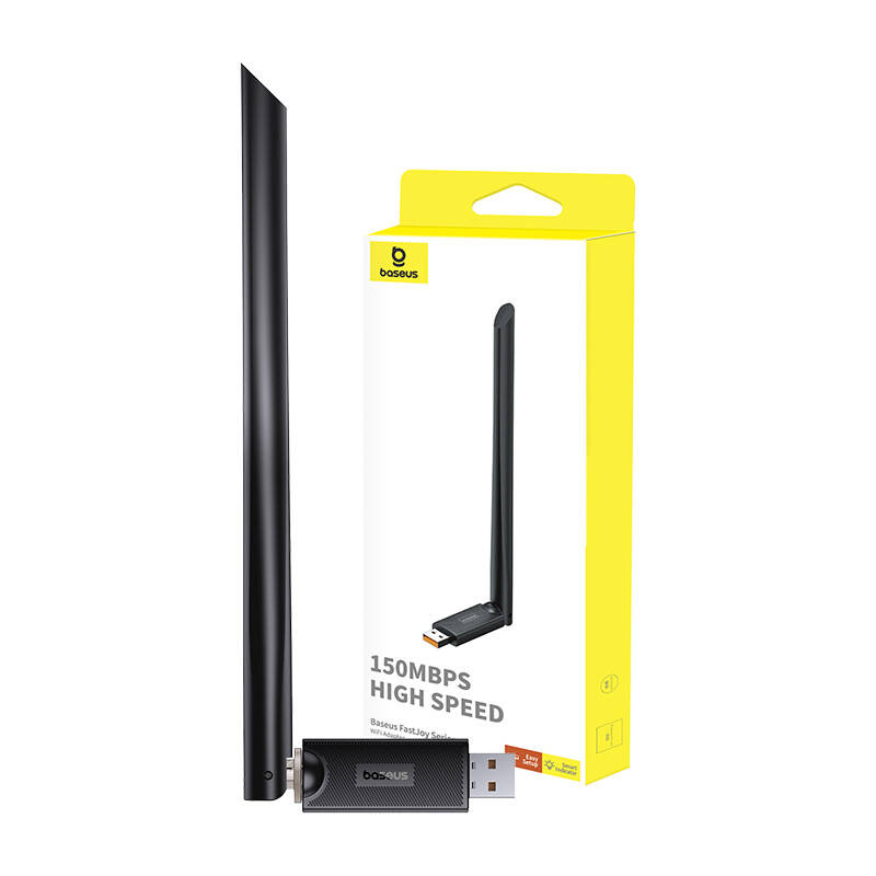 Baseus FastJoy adapter Wi-Fi, 150Mbps (crni)