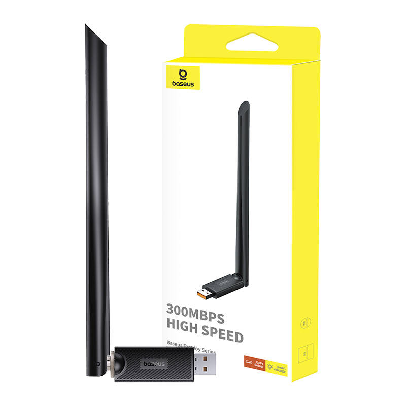 Baseus FastJoy 300Mbps WiFi adapter (crni)