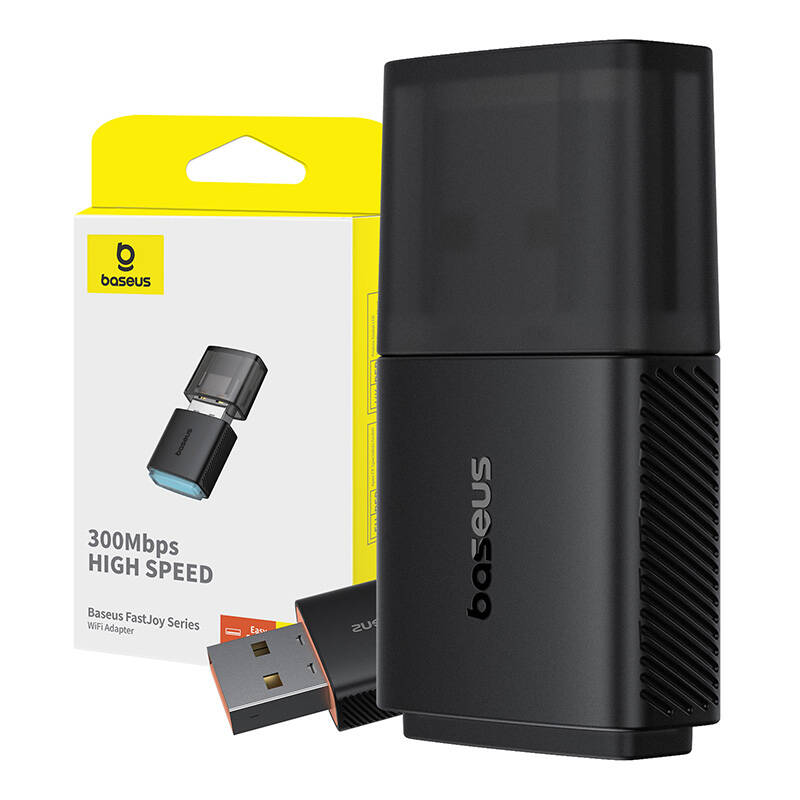 Baseus FastJoy 300Mbps WiFi adapter (crni)