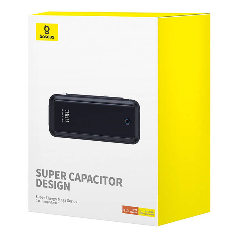 Powerbank/automobilski autopokretač Baseus Super Energy Mega, 3000A (siv)