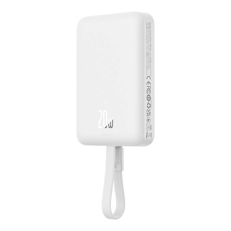 Powerbank Baseus Magnetic Mini 10000mAh 20W MagSafe (bijela)