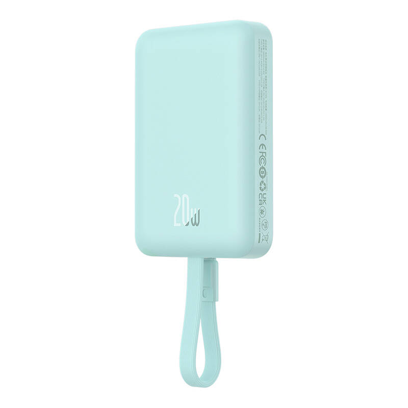 Powerbank Baseus Magnetic Mini 10000mAh 20W MagSafe (mint)