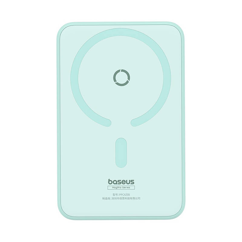 Powerbank Baseus MagPro Magnetic 5000mAh 20W, MagSafe (mint)