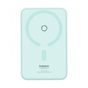 Powerbank Baseus MagPro Magnetic 5000mAh 20W, MagSafe (mint)