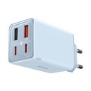 Baseus GAN6 Pro brzi punjač, ​​2xUSB-C + 2xUSB, 65W (plavi)