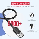 Micro USB kabel UGREEN QC 3.0 2.4A 0.25m (crni)