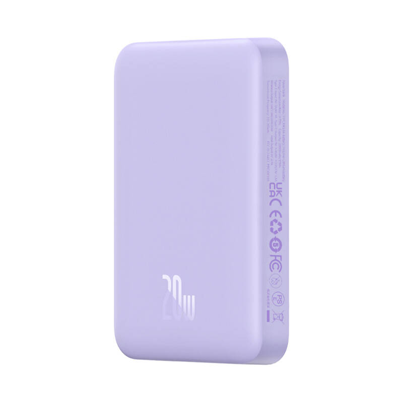 Magnetic Mini Air Powerbank Baseus 10000mAh 20W (ljubičasta)