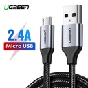 Micro USB kabel UGREEN QC 3.0 2.4A 0.25m (crni)