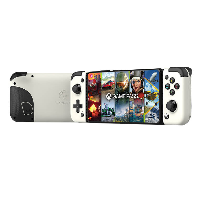 Kontroler za igre GameSir X2 Pro bijeli USB-C s držačem za pametni telefon