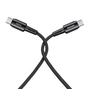 USB-C na USB-C kabel 240W Essager 1m (sivo)