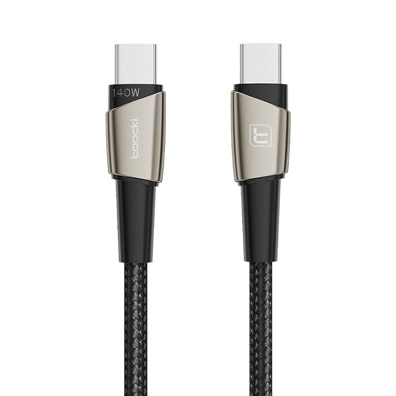 Kabel USB-C na USB-C Toocki TXCTT14- LG01-W2, 2m, 140W (biser nikal)