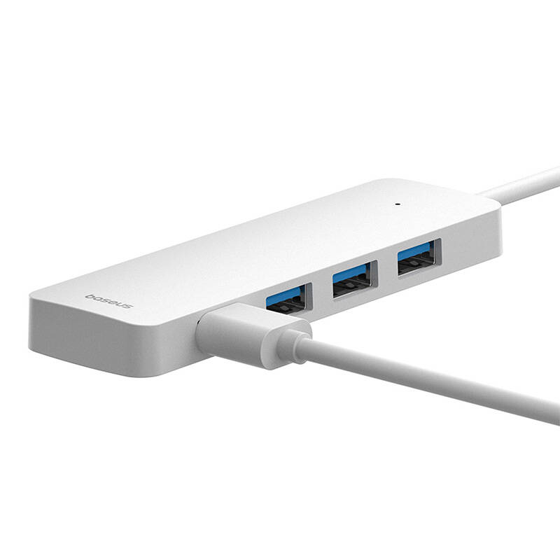 Hub Baseus UltraJoy Series Lite 4-Port 1,5m (USB na USB3.0*4) (bijeli)