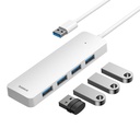 Hub Baseus UltraJoy Series Lite 4-Port 1,5m (USB na USB3.0*4) (bijeli)