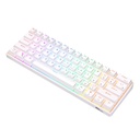 Mehanička tipkovnica Royal Kludge RK61 RGB, crveni prekidač (bijeli)