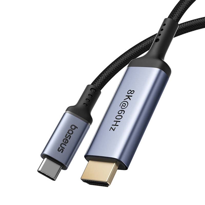 Adapter Baseus USB-C na HDMI High Definition 1.5m (crni)