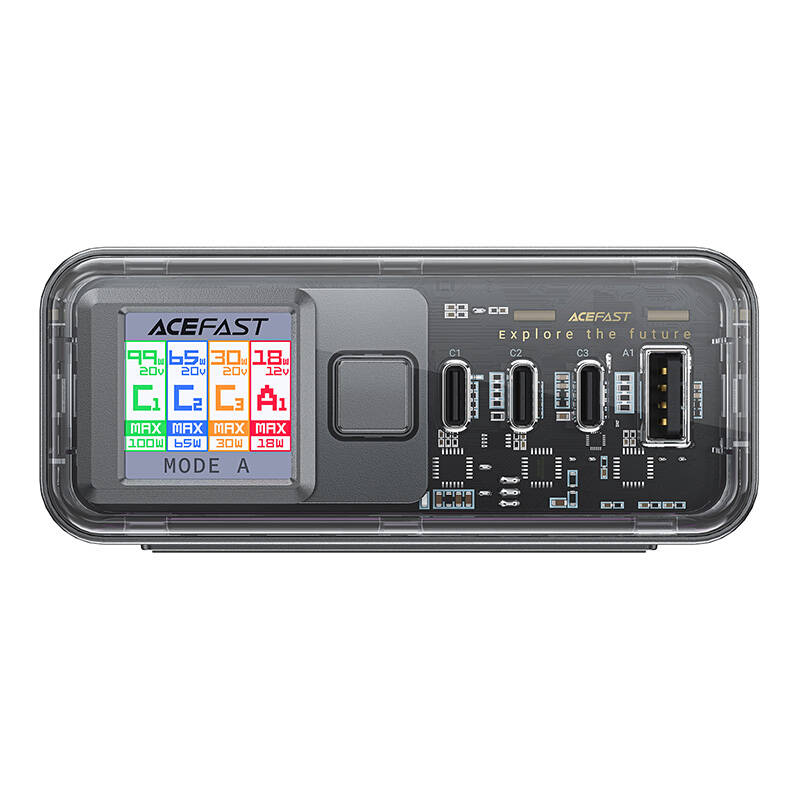 Desktop električna stanica Acefast Z4 GaN PD218W (crna)