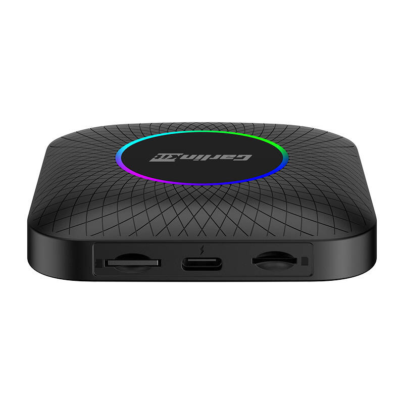 Carlinkit TBOX PLUS LED bežični adapter Apple Carplay/Android Auto (crni)