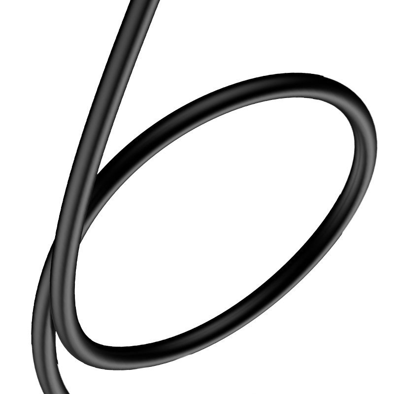 Baseus Yiven Audio kabel USB-C na mini priključak 3,5 mm, 1,2 m (crni)