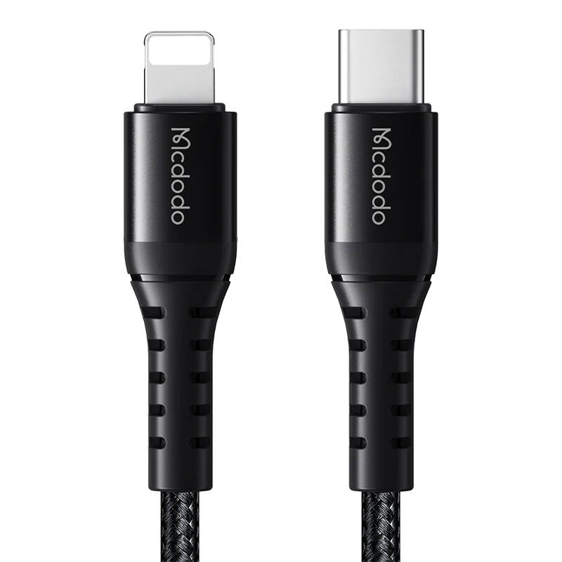 Kabel USB-C na lightning Mcdodo CA-5630, 36W, 0.2m (crni)