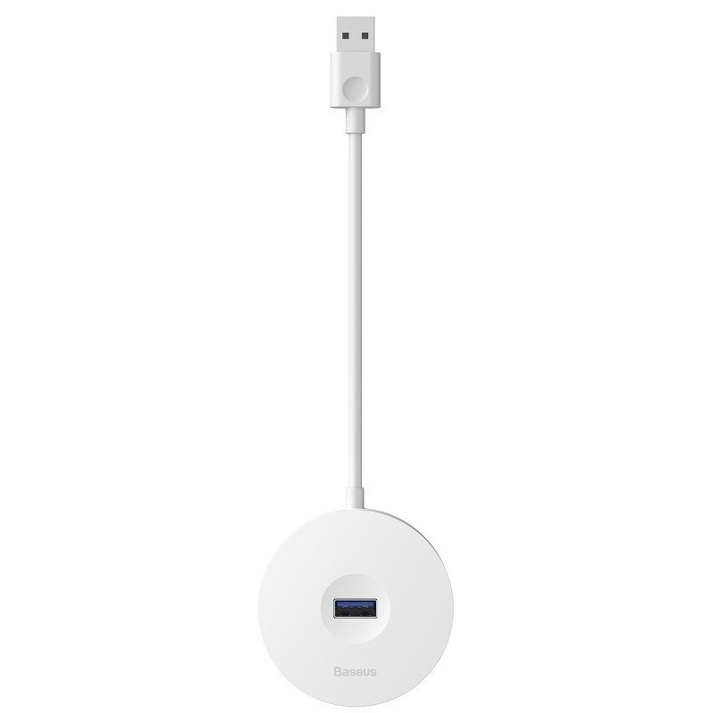 Baseus Hub 4u1 USB na USB 3.0 + 3x USB 2.0 15 cm (bijeli)