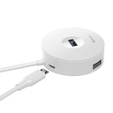 USB-C Hub 4u1 Baseus 15cm bijeli