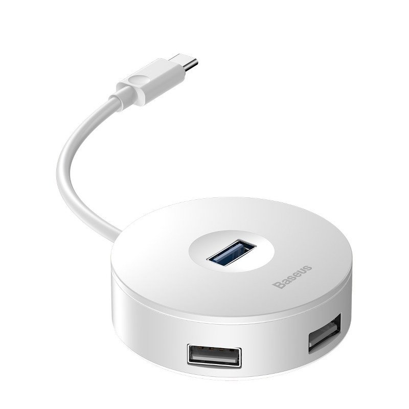 USB-C Hub 4u1 Baseus 15cm bijeli