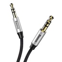 Baseus Yiven audio kabel mini jack 3,5mm AUX, 1m (crna+srebrna)