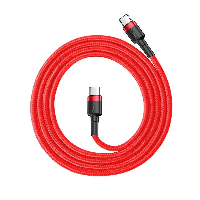 Baseus Cafule kabel USB-C PD 2.0 QC 3.0 60W 1m (crveni)