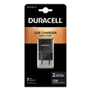 Duracell zidni punjač USB, 2.1A (crni)