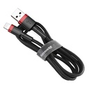 Baseus Cafule USB Lightning kabel 1,5A 2m (crni+crveni)