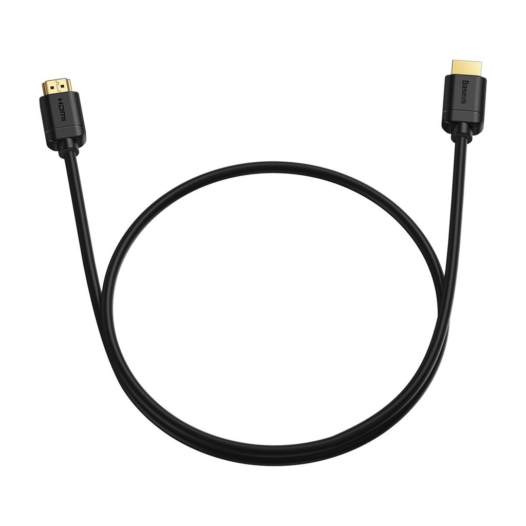 Baseus 2x HDMI 2.0 1080P 60Hz kabel, 3D, HDR, 18Gbps, 10m (crni)