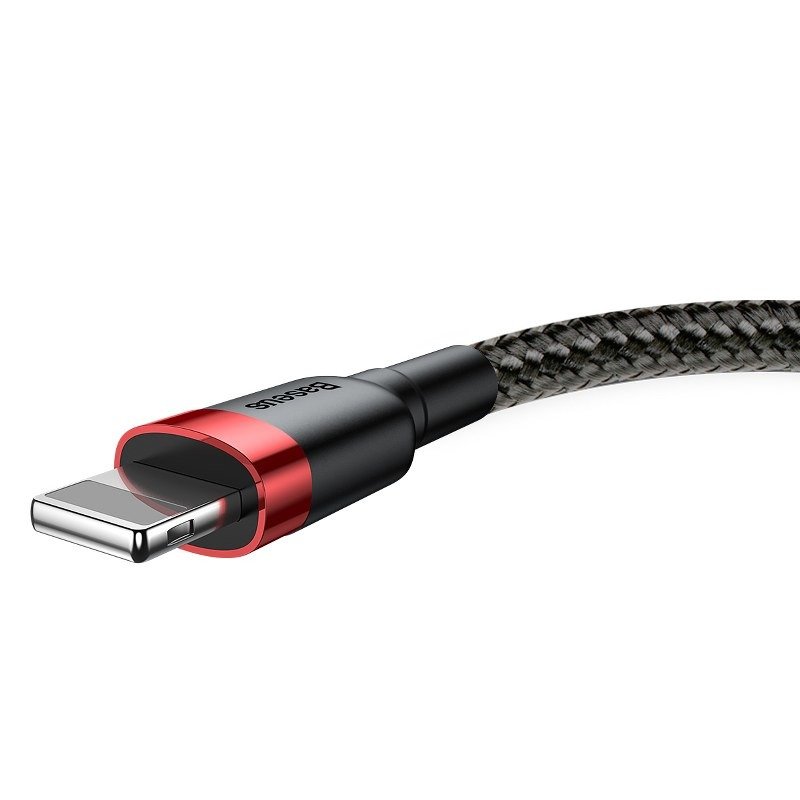 Baseus Cafule USB Lightning kabel 1,5A 2m (crni+crveni)