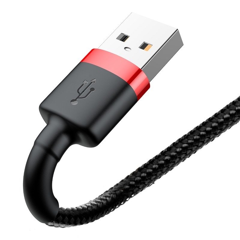 Baseus Cafule USB Lightning kabel 1,5A 2m (crni+crveni)