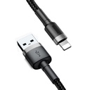 Baseus Cafule USB Lightning kabel 1,5A 2m (sivo+crno)