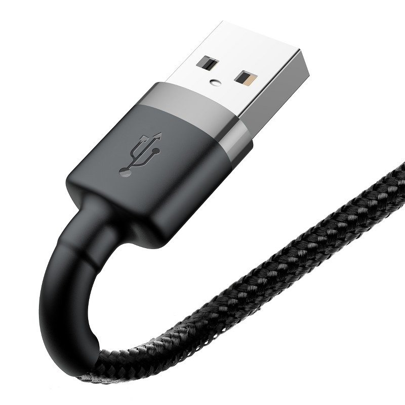 Baseus Cafule USB Lightning kabel 1,5A 2m (sivo+crno)