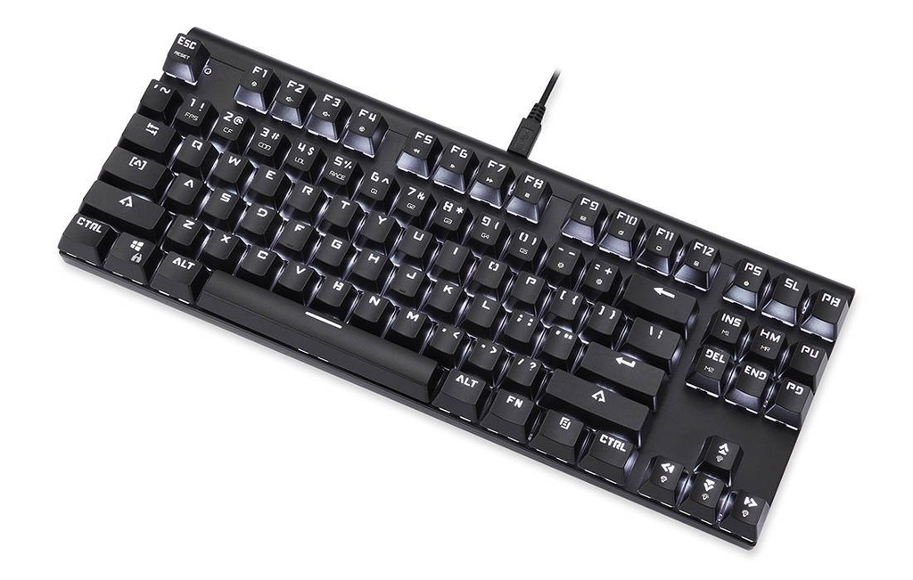 Mehanička gaming tipkovnica Motospeed CK101 RGB (crna)