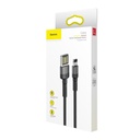 Baseus Cafule dvostrani USB Lightning kabel 1.5A 2m (sivo+crno)