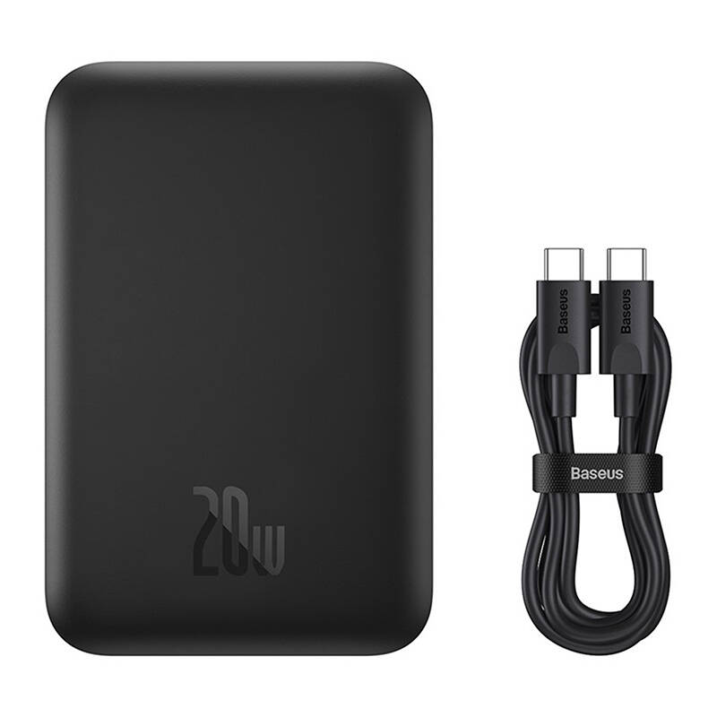 Mini bežični PowerBank 20W Baseus (crni)