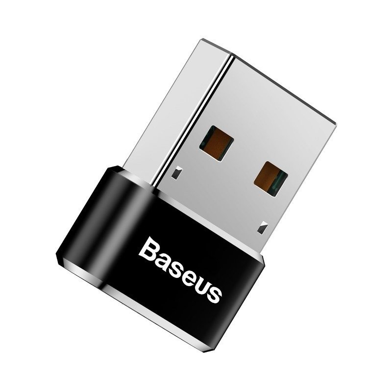 Baseus USB-C na USB-A adapter 3A (crni)