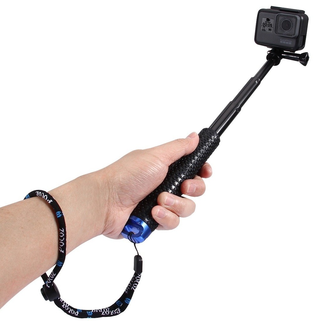 Selfie Stick Puluz za sportske kamere (crni)