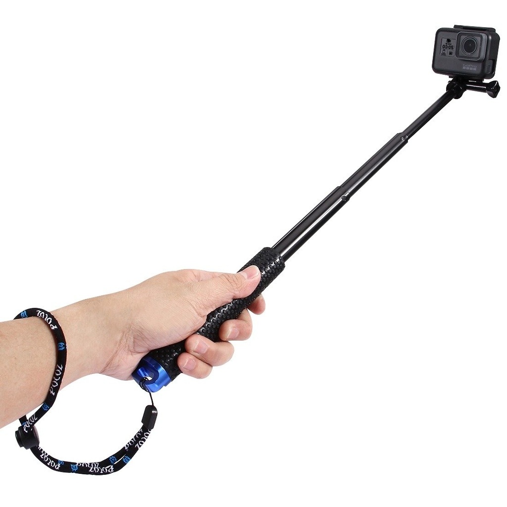 Selfie Stick Puluz za sportske kamere (crni)