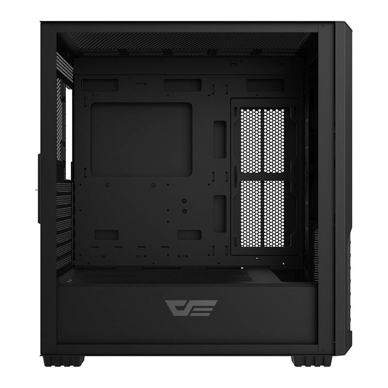 Kućište za računalo Darkflash DF2100 + 4 ARGB ventilatora (crno)