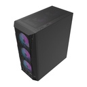 Kućište za računalo Darkflash DK352 MESH + 4 aRGB ventilatora (crno)