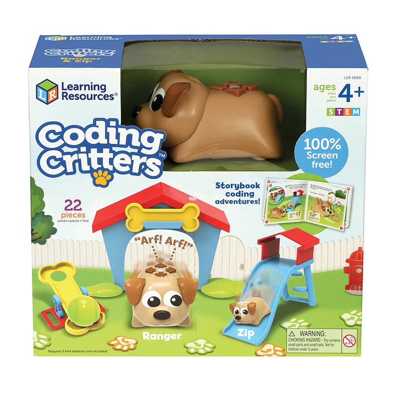 Kodiranje Critters Ranger & Zip Learning Resources LER LER 3080