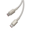 Kabel USB-C do USB-C Baseus Tungsten Gold, 100 W, 1 m (złoty)