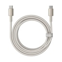 Kabel USB-C do USB-C Baseus Tungsten Gold, 100 W, 2 m (złoty)