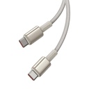 Kabel USB-C do USB-C Baseus Tungsten Gold, 100 W, 2 m (złoty)