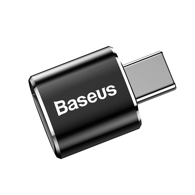 Baseus USB na USB Type-C adapter 2.4A (crni)